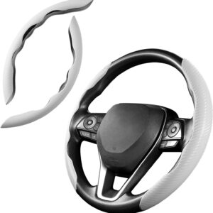 Uniwersalna Osłona Kierownicy z Włókna Węglowego (Carbon) – Antypoślizgowa